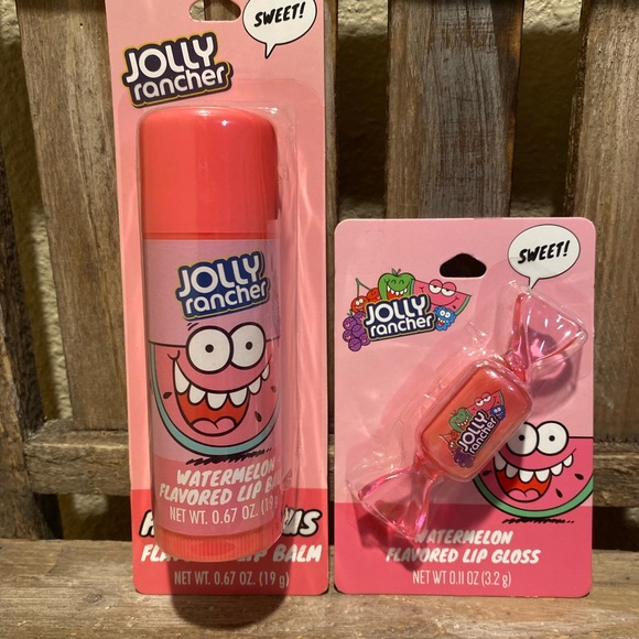 Jolly Rancher Lip Balm Set of 2, 1 Humongous & 1 Mini Candy Shaped Lip Balm Set - Picture 12 of 13